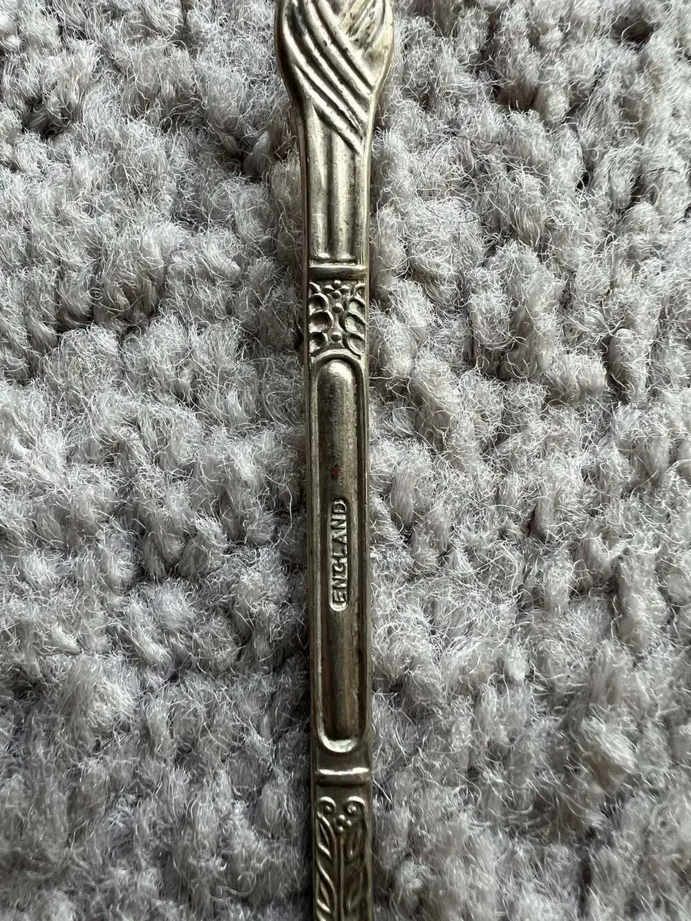 Vintage EPNS Silver Plated Souvenir Spoon with Monk/Friar Figural Finial